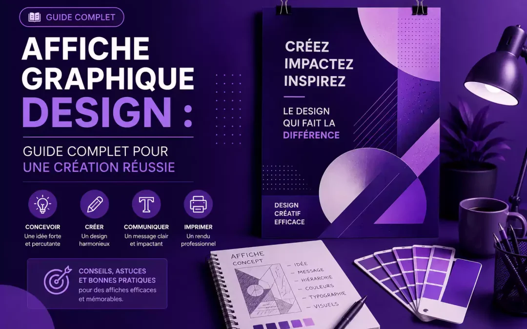 Affiche Graphique Design : Guide Complet (2026)